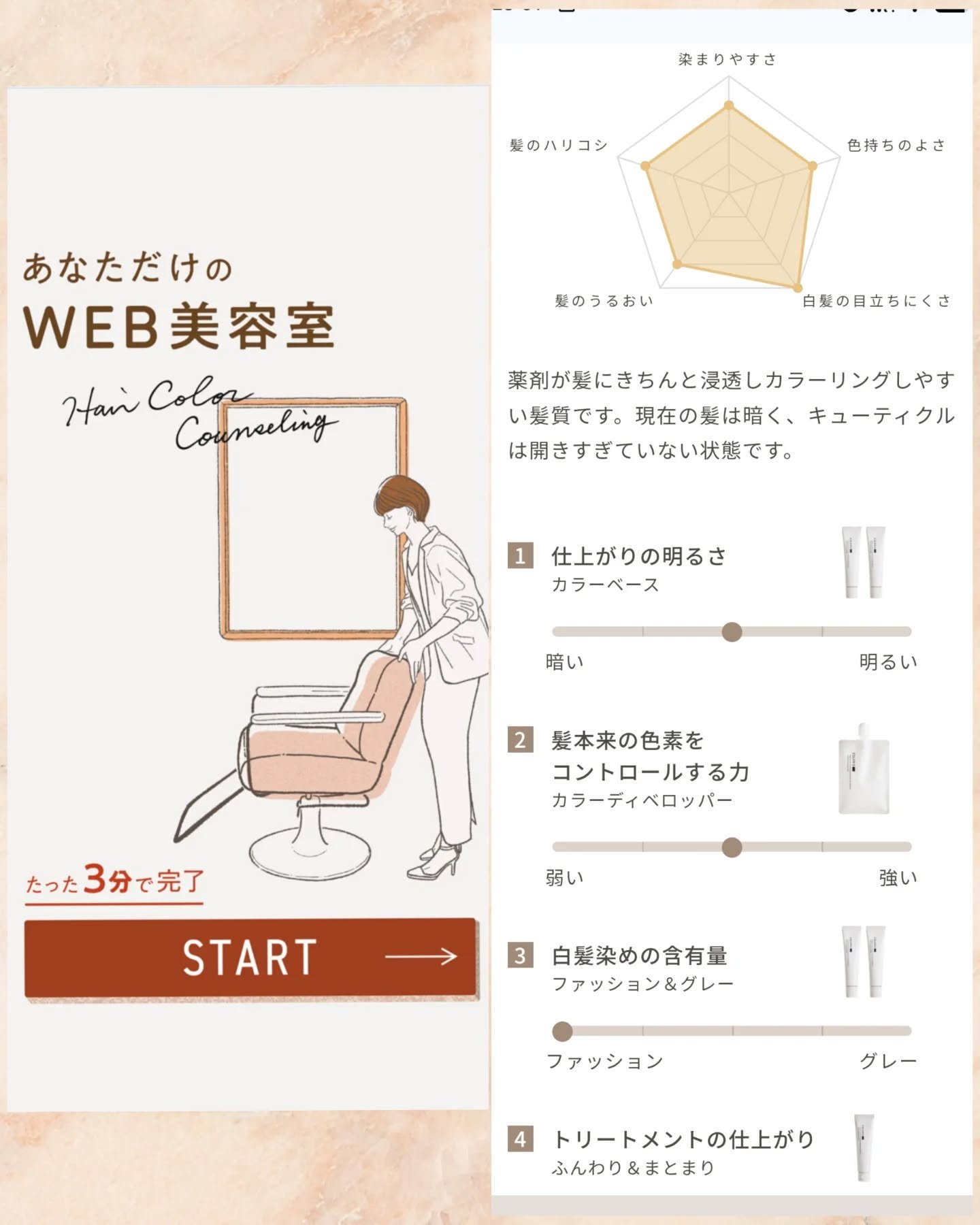 パーソナライズヘアカラー COLORIS/COLORIS/ヘアカラーを使ったクチコミ（2枚目）