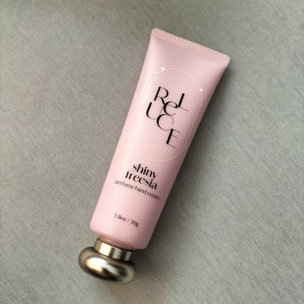 パフュームハンドクリーム シャイニーフリージア/ReLUCE/ハンドクリームを使ったクチコミ(1枚目)