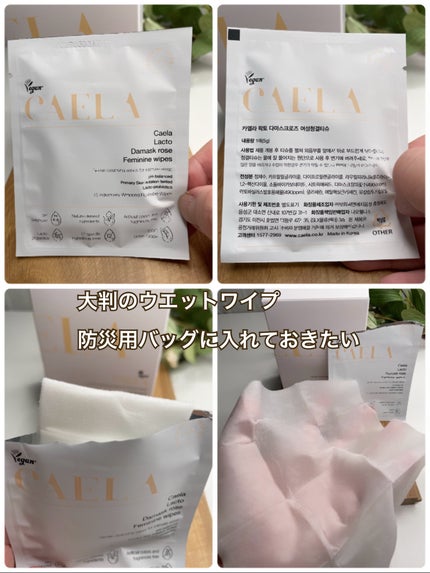 フェミニンウォッシュ ジェル/CAERA/デリケートゾーンケアを使ったクチコミ(4枚目)