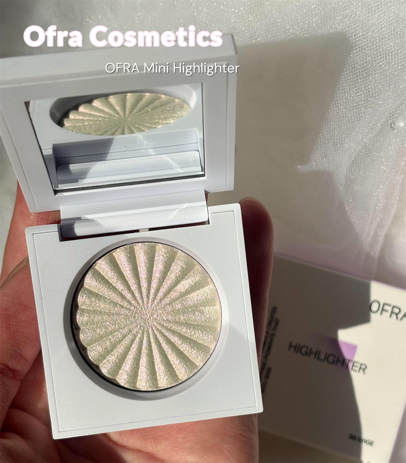 OFRA mini Highlighter/Ofra Cosmetics/パウダーハイライトを使ったクチコミ(1枚目)