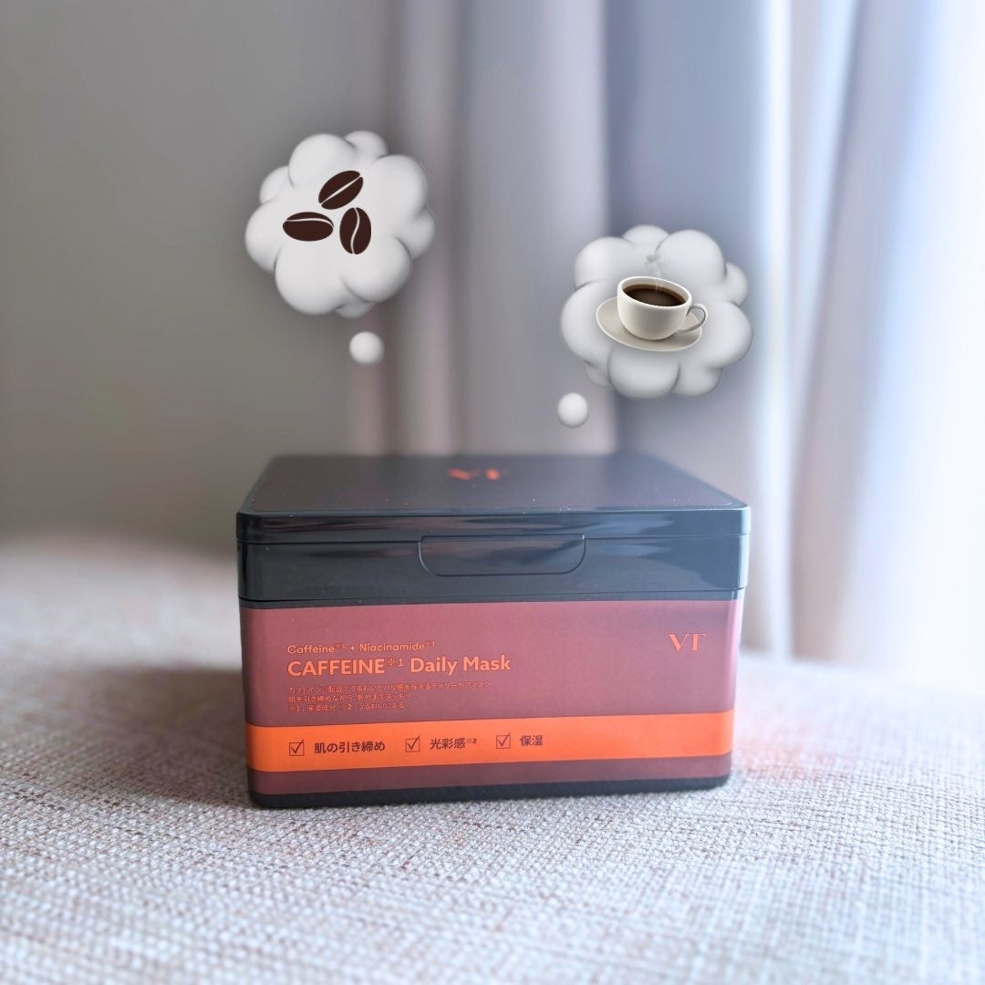 キャラメル美容さん on LIPS 「VTから「カフェインデイリーマスク」が出た☕️✨これVTではめ..」(1枚目)