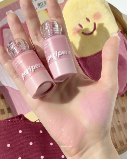 シロッピー トック チーク/PERIPERA/リキッドチークを使ったクチコミ(5枚目)