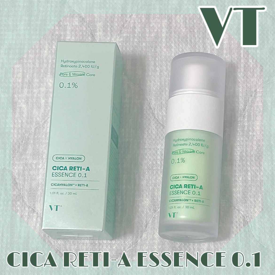 シカレチA エッセンス0.1 30ml/VT/美容液を使ったクチコミ（1枚目）