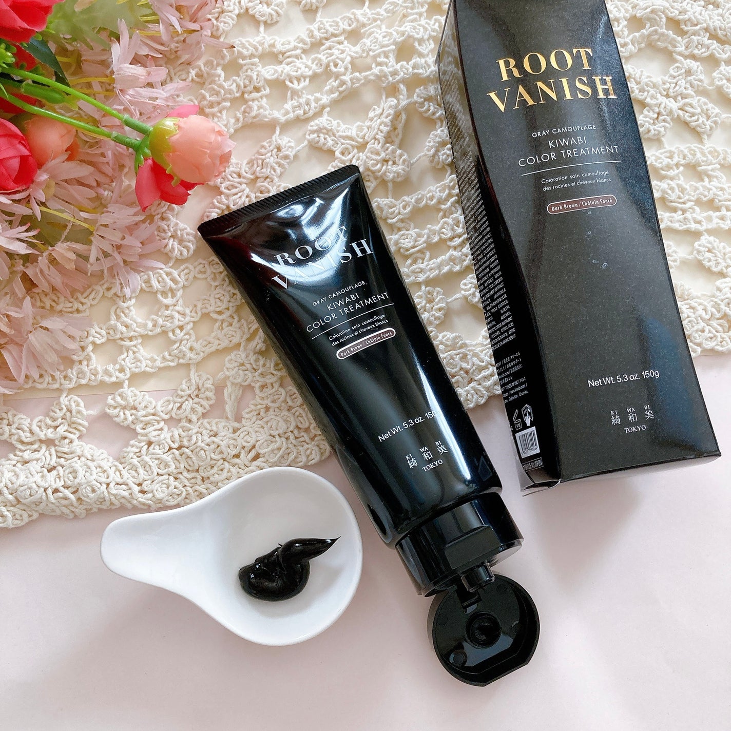 ROOT VANISH 白髪染めカラーシャンプー/ トリートメント/綺和美/市販シャンプーを使ったクチコミ(3枚目)