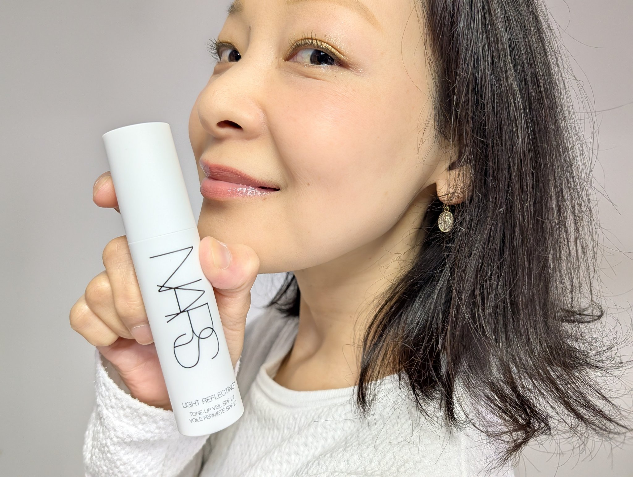 ライトリフレクティング　トーンアップヴェール/NARS/化粧下地を使ったクチコミ（2枚目）