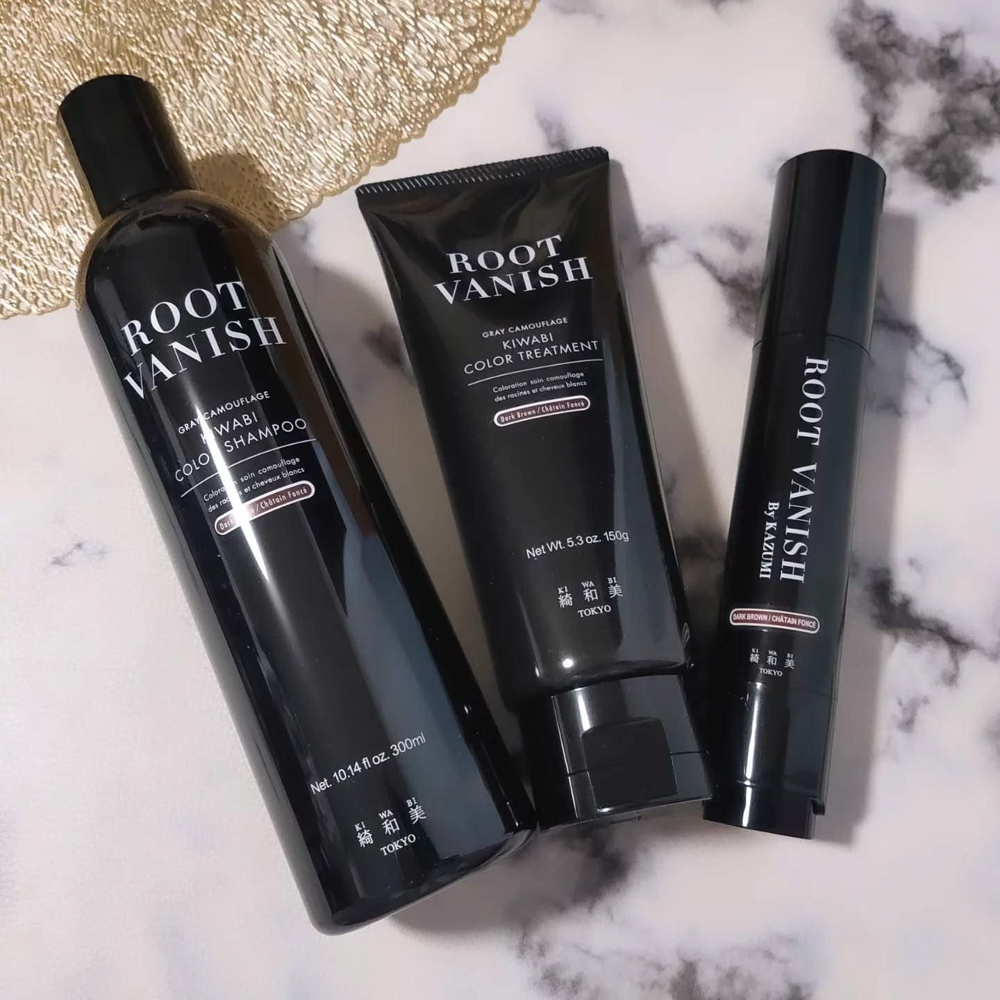 ROOT VANISH 白髪染めカラーシャンプー/ トリートメント/綺和美/市販シャンプーを使ったクチコミ（2枚目）