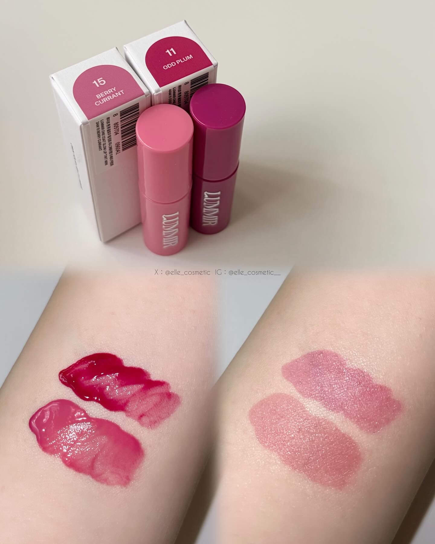 ONE COAT グロウティント/Lummir/リップティントを使ったクチコミ（2枚目）