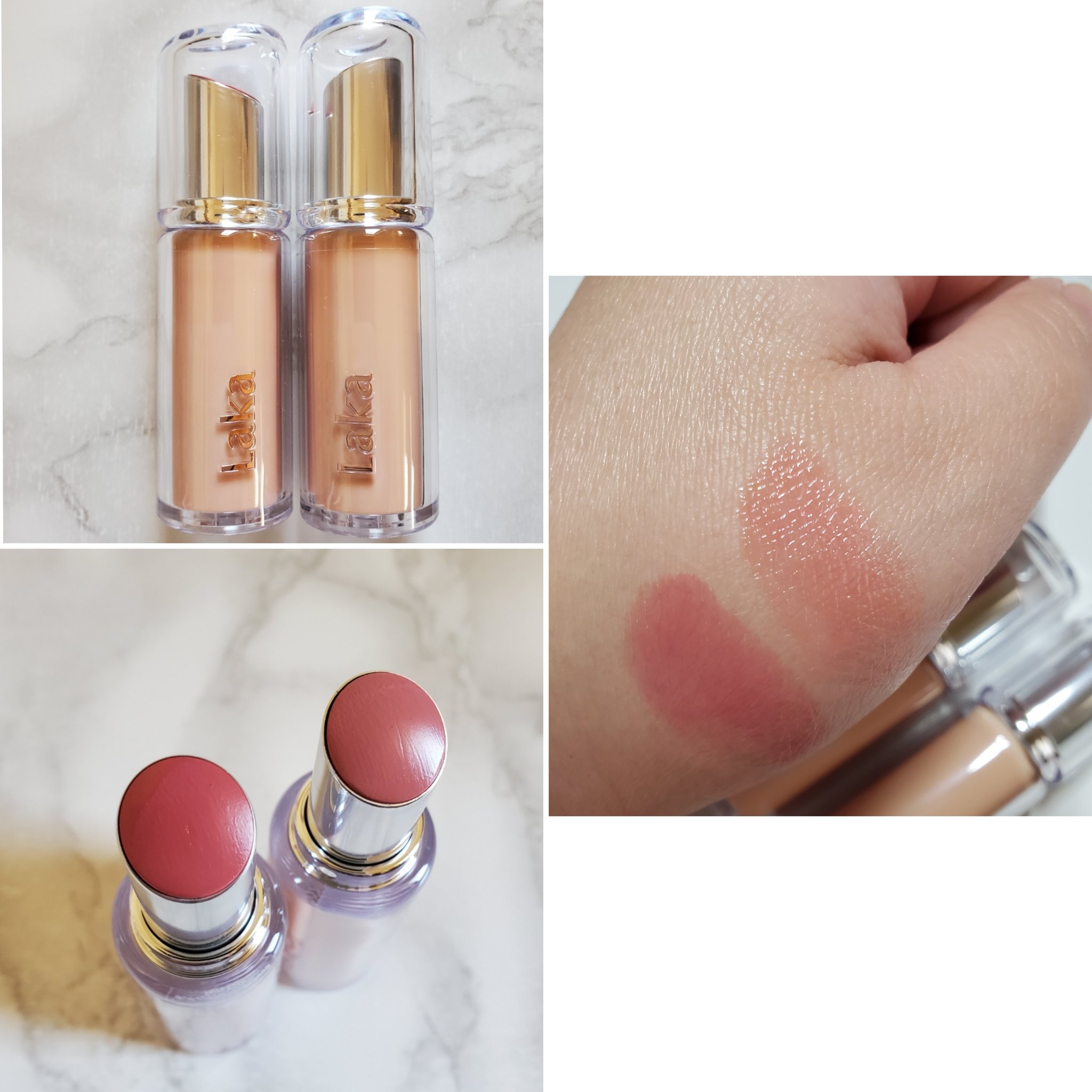 ボンディンググロウリップスティック/Laka/口紅を使ったクチコミ（2枚目）