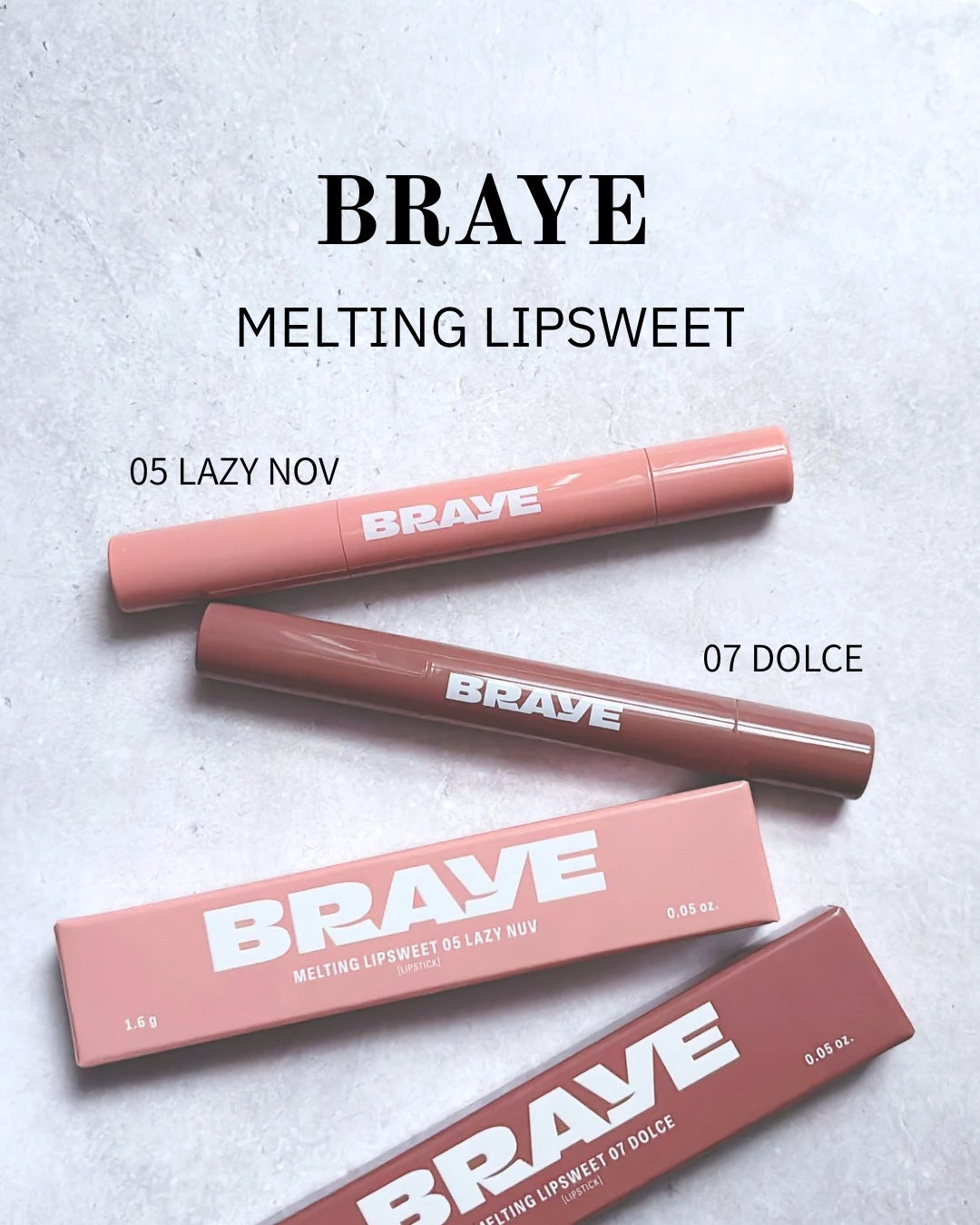 メルティングリップスウィート/BRAYE/口紅を使ったクチコミ(1枚目)