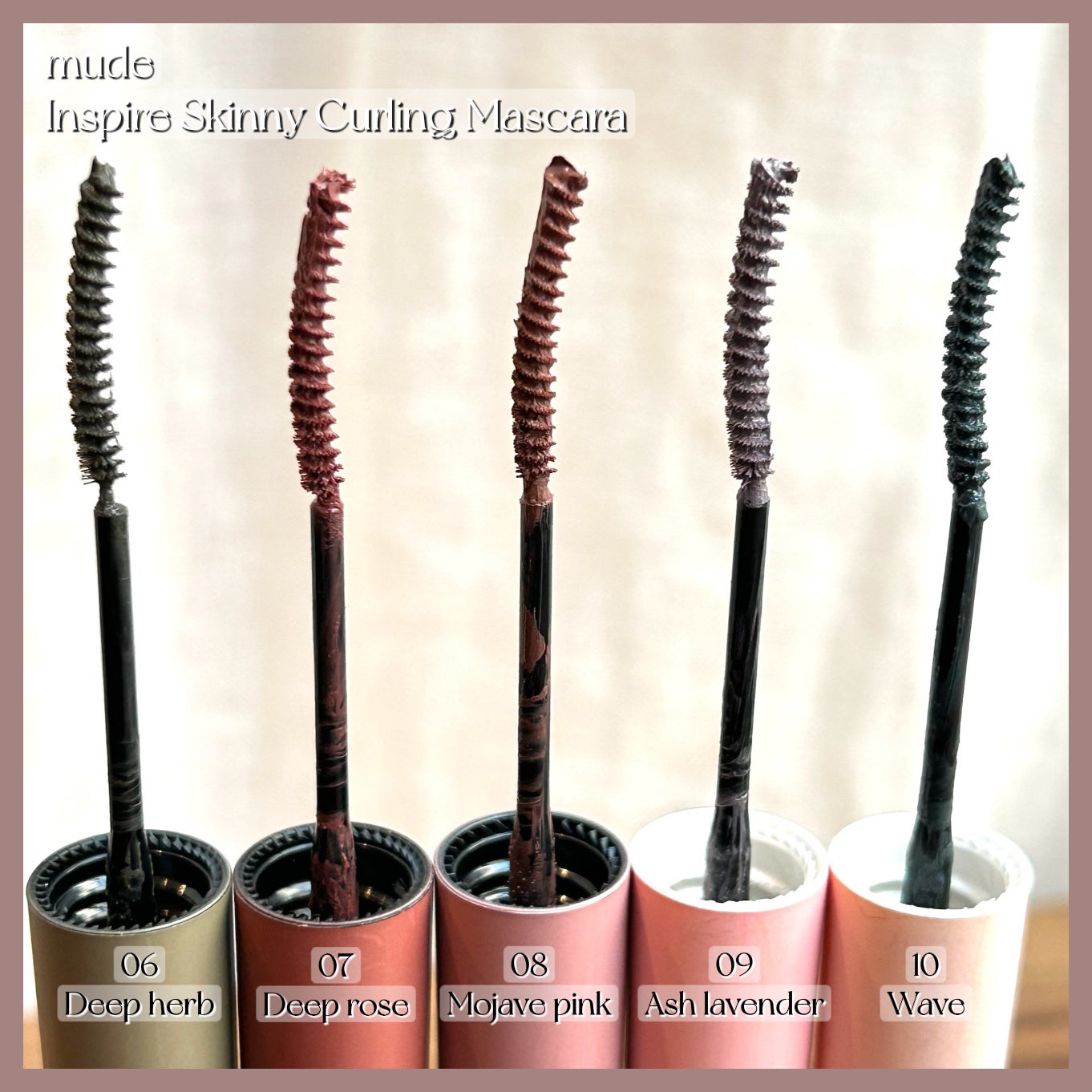 インスパイアスキニーカーリングマスカラ/mude/マスカラを使ったクチコミ(3枚目)