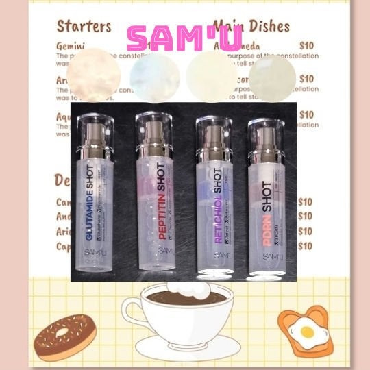 シナジーショットエディション/SAM'U/スキンケアキットを使ったクチコミ(1枚目)