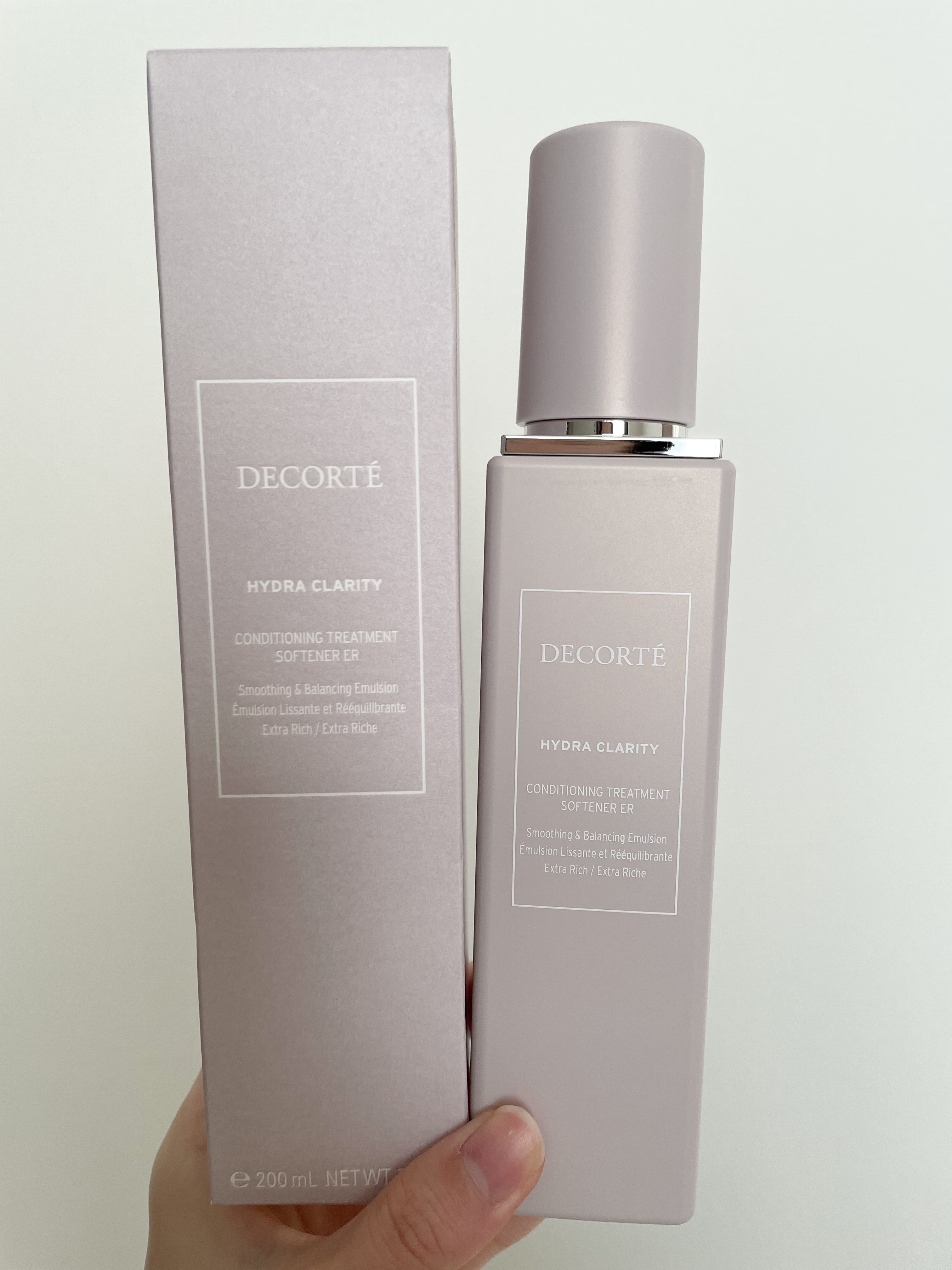 イドラクラリティ　コンディショニング トリートメント ソフナー/DECORTÉ/乳液を使ったクチコミ（1枚目）