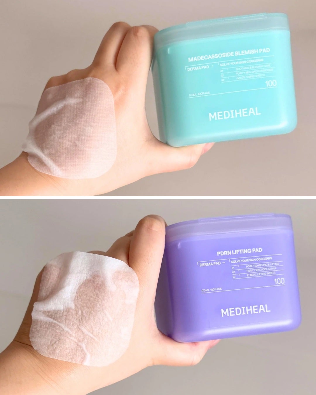 マデカソサイド ブレミッシュパッド/MEDIHEAL/トナーパッドを使ったクチコミ(3枚目)