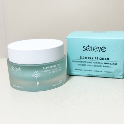 グロウキャビアクリーム/SELEVE/フェイスクリームを使ったクチコミ(1枚目)