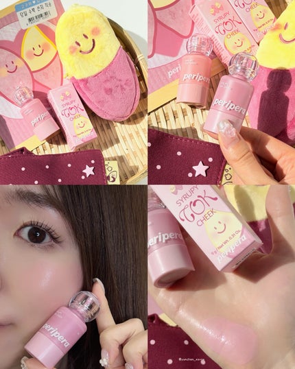 シロッピー トック チーク/PERIPERA/リキッドチークを使ったクチコミ(7枚目)