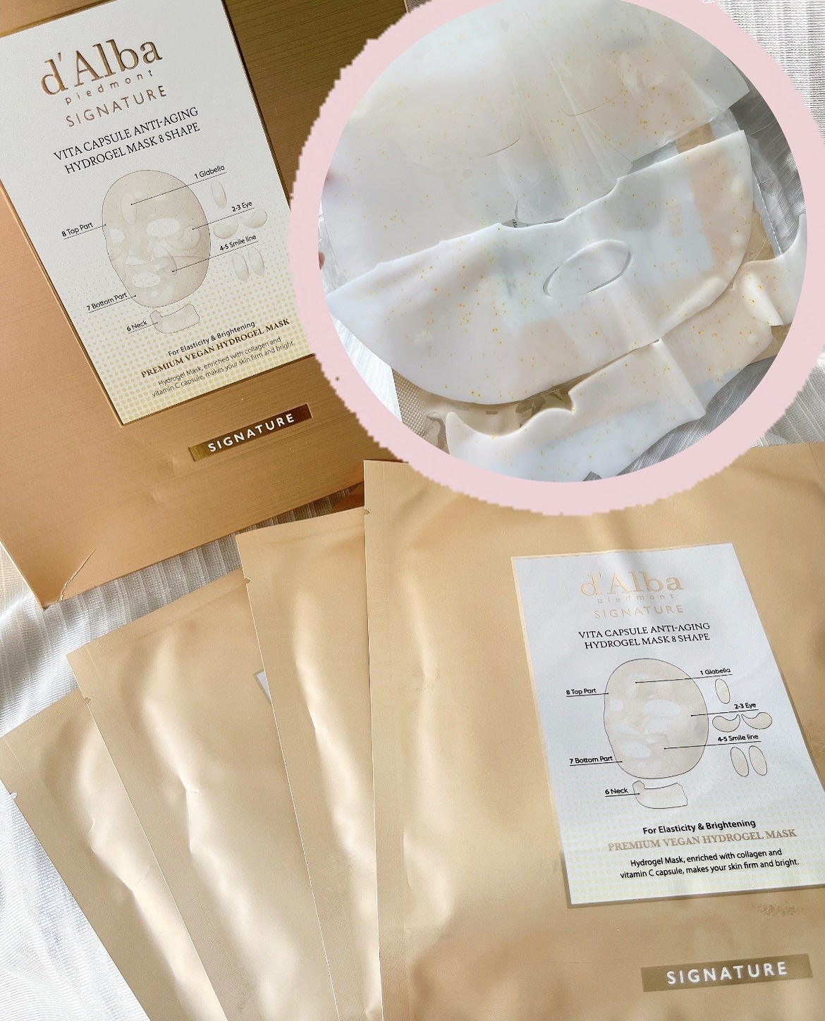 ホワイトトリュフダブルセラムアンドクリーム/ダルバ/フェイスクリームを使ったクチコミ(8枚目)