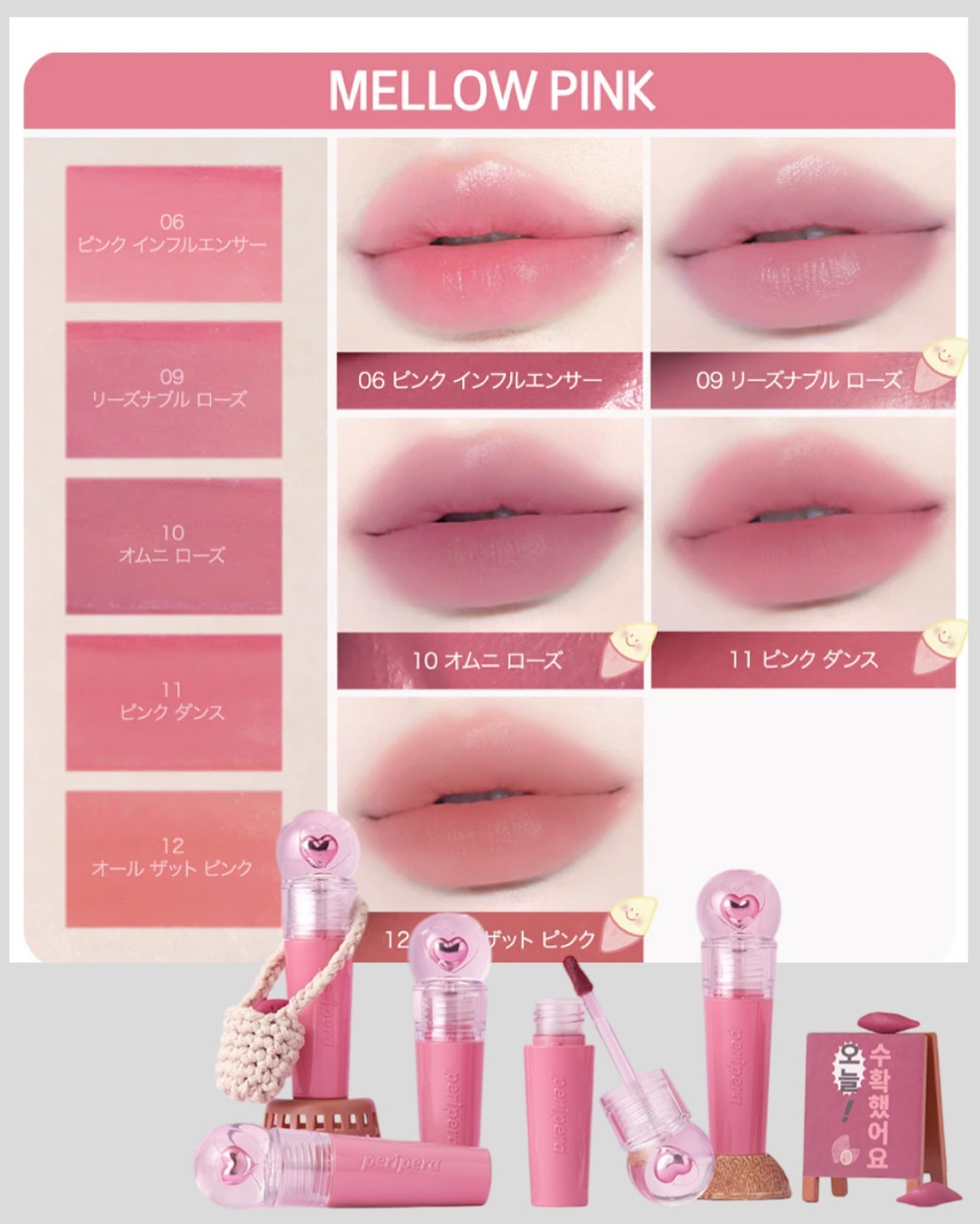 ペリペラ インク ジェラブル ティント/PERIPERA/リップティントを使ったクチコミ（2枚目）