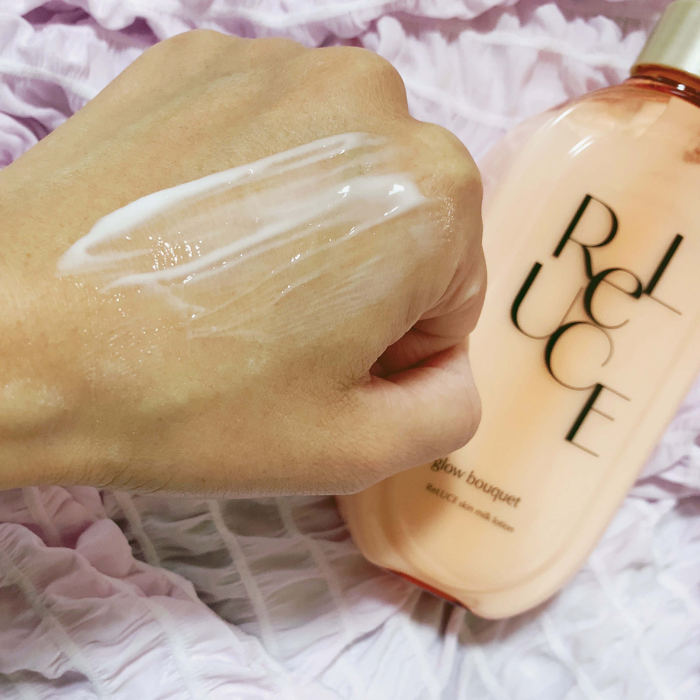 スキンミルクローション グロウブーケの香り/ReLUCE/ボディローションを使ったクチコミ（3枚目）