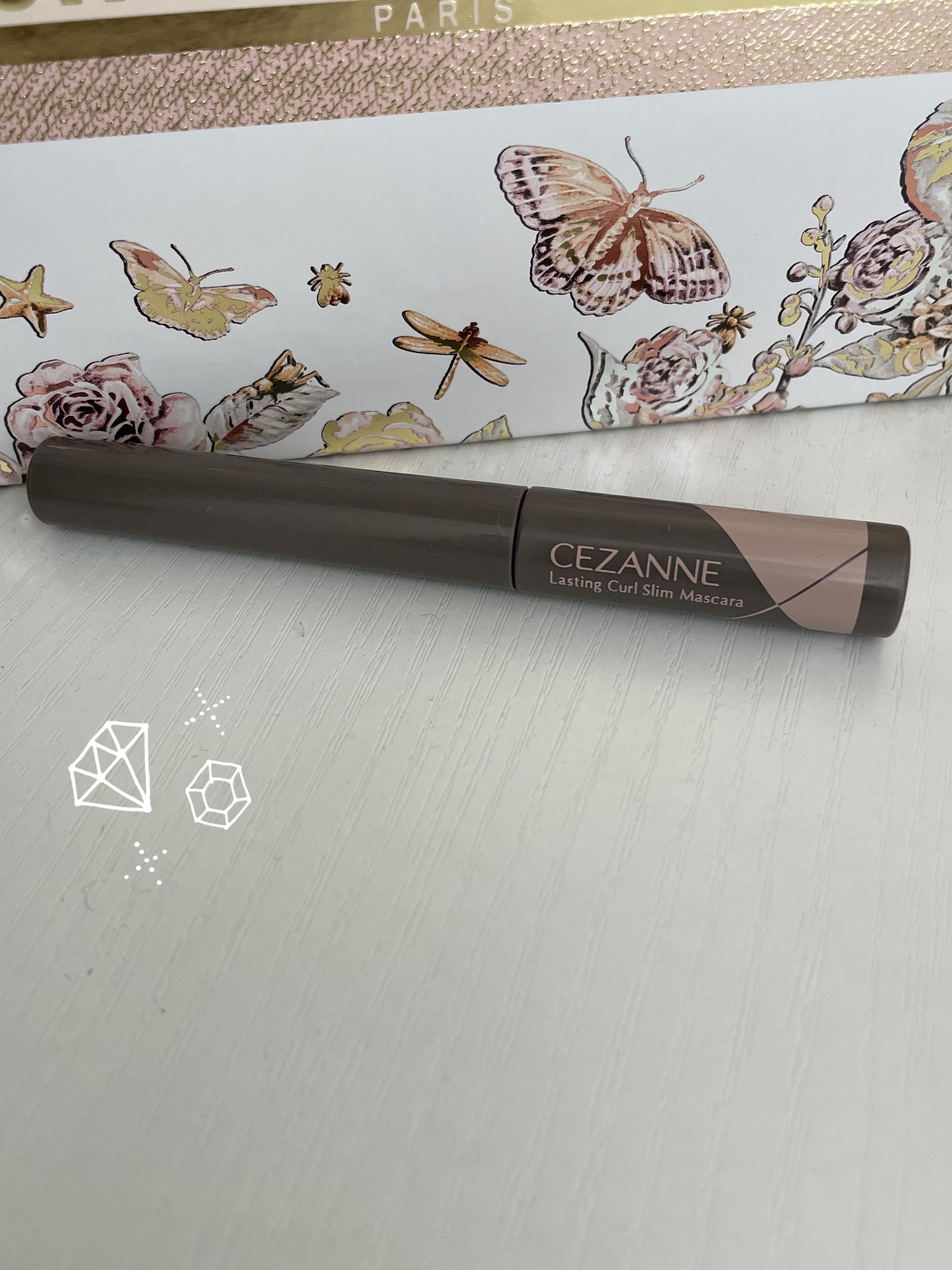 耐久カールスリムマスカラ S2　アッシュ/CEZANNE/マスカラを使ったクチコミ（1枚目）