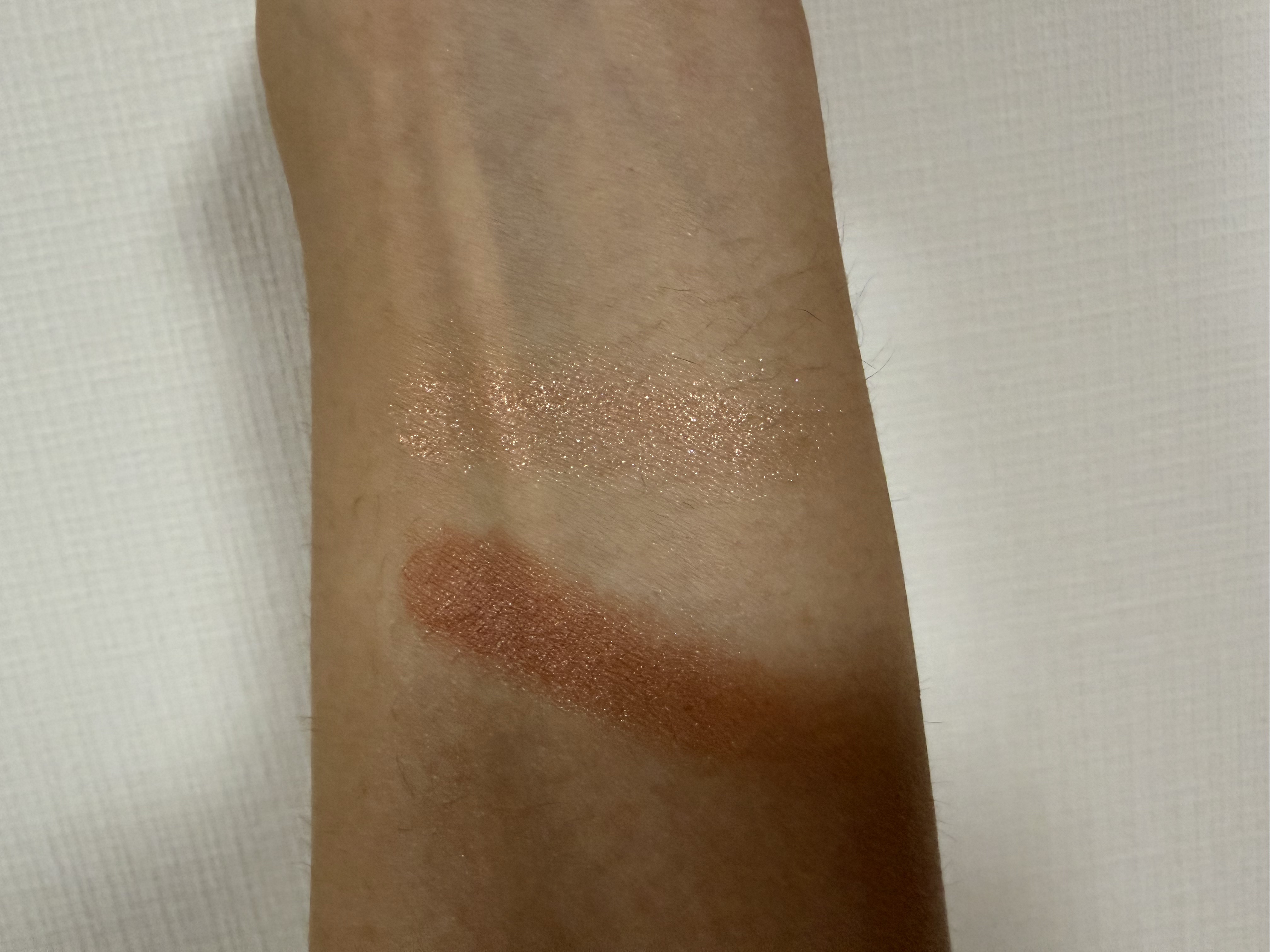 リュクス アイシャドウ デュオ スパークリングコパー/BOBBI BROWN/アイシャドウパレットを使ったクチコミ（2枚目）