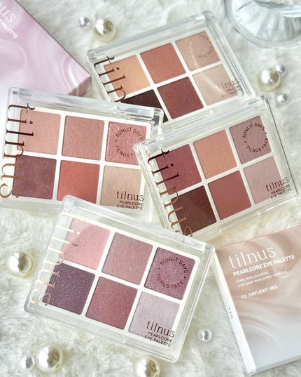 ティルナス パールコア アイパレット/tilnus/アイシャドウパレットを使ったクチコミ(1枚目)