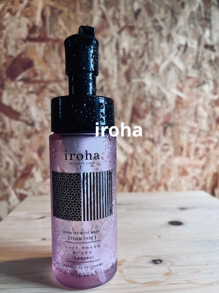 イロハ インティメートウォッシュ フォームタイプ ダマスクローズとゼラニウムの香り 150ml/iroha INTIMATE CARE/デリケートゾーンケアの画像