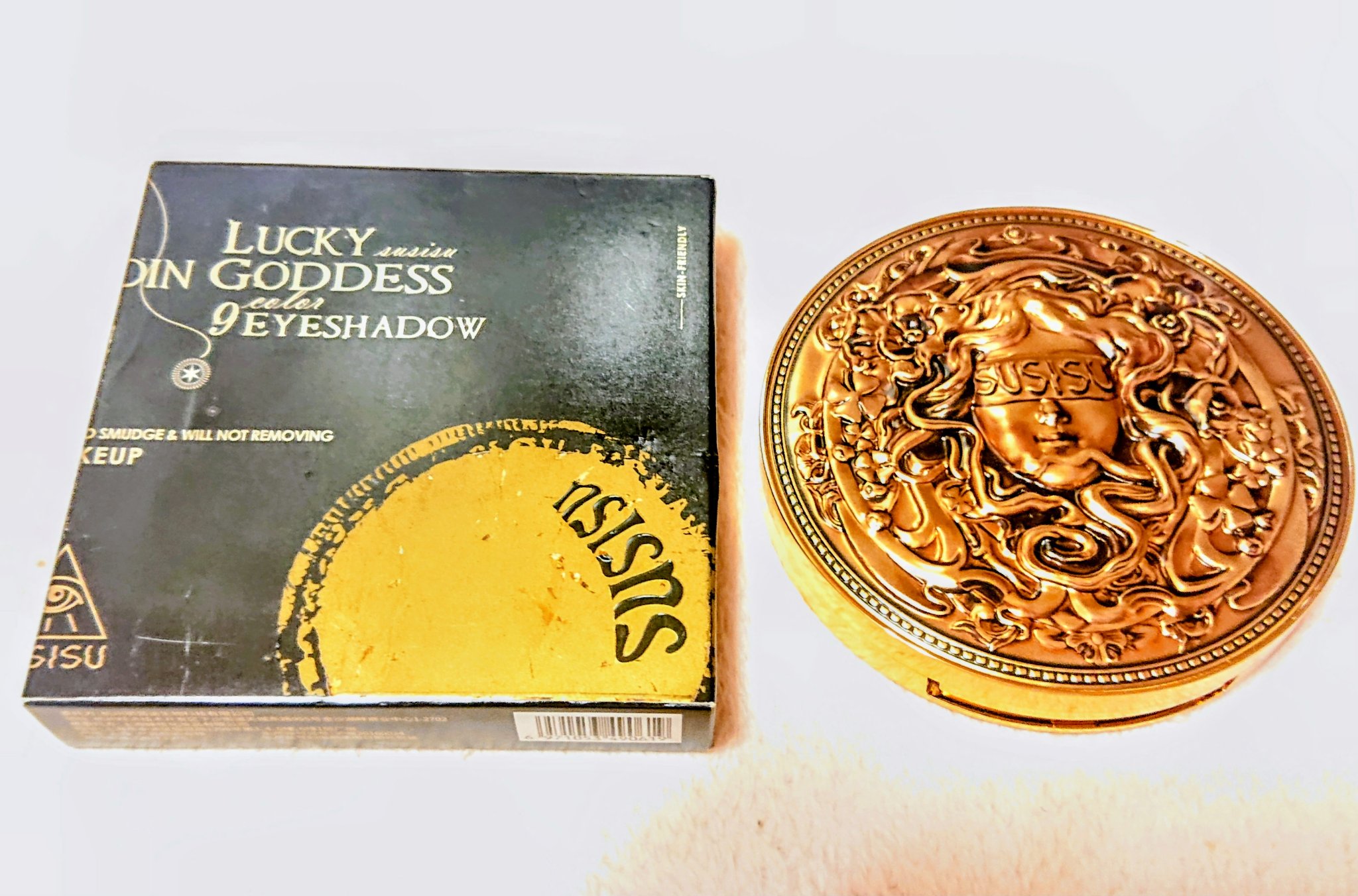 ラッキーコインズ/SUSISU/アイシャドウパレットを使ったクチコミ（2枚目）