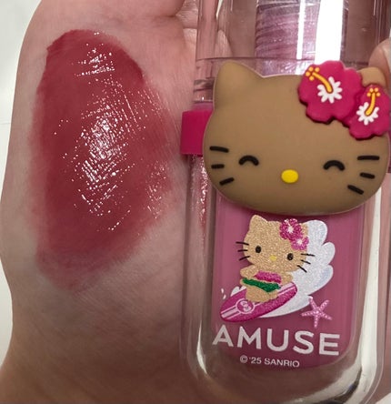 ジェルフィットティント/AMUSE/リップティントを使ったクチコミ(3枚目)