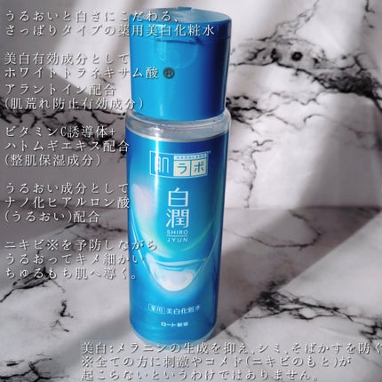 白潤薬用美白化粧水/肌ラボ/化粧水を使ったクチコミ(2枚目)