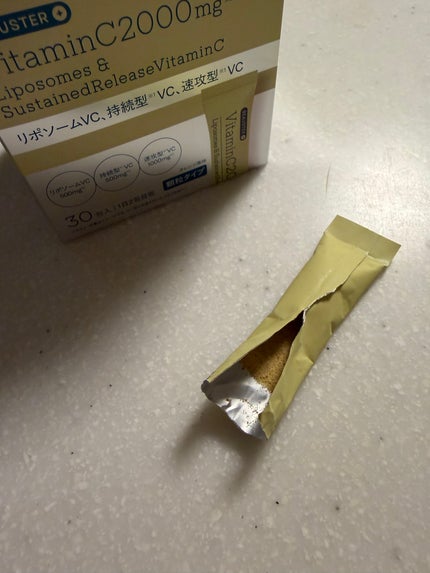 リポソーム+持続型ビタミンC顆粒/matsukiyo LAB/美容サプリメントを使ったクチコミ(2枚目)