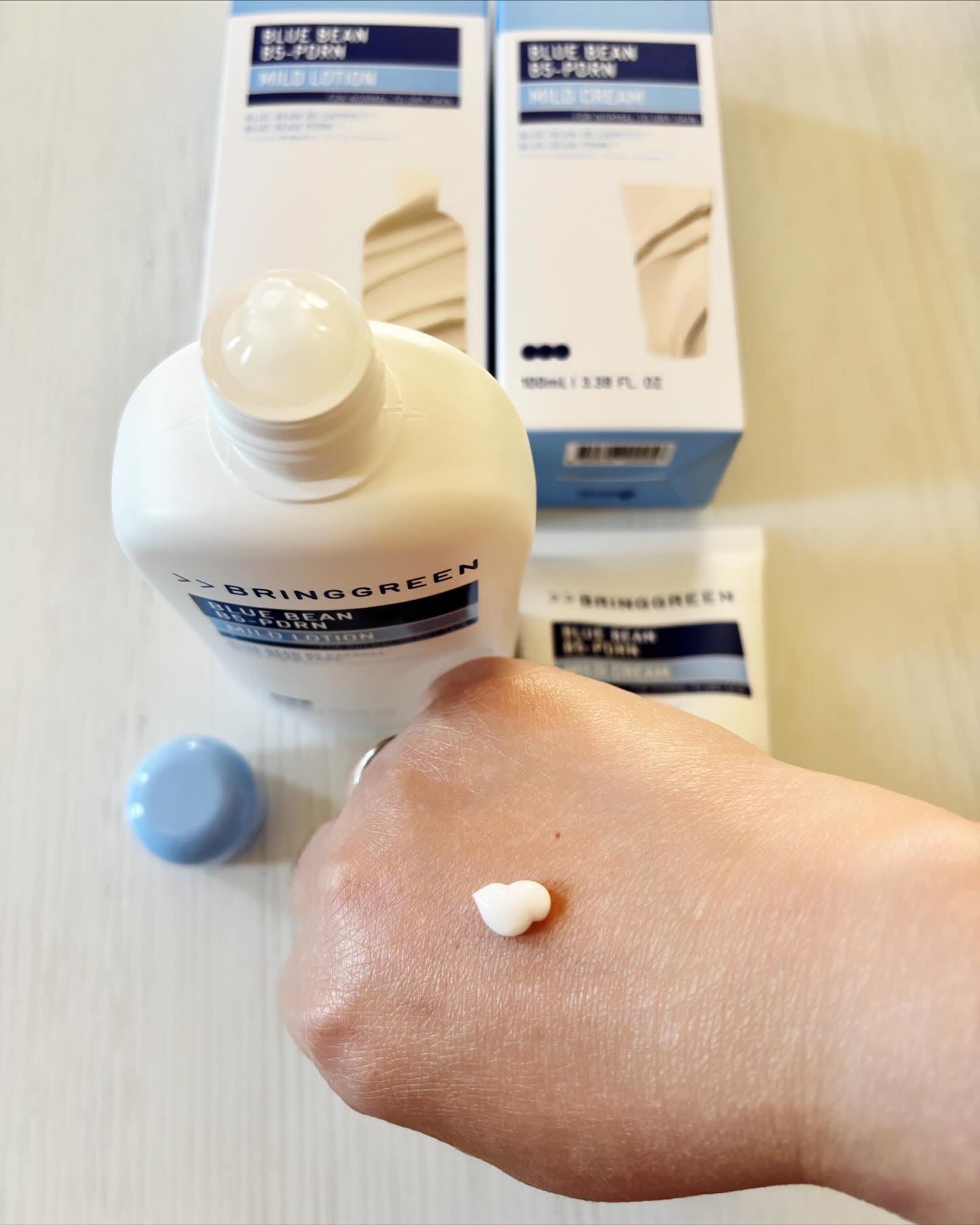 ブルービーンB5-PDRN™マイルドクリーム/BRINGGREEN/フェイスクリームを使ったクチコミ（2枚目）