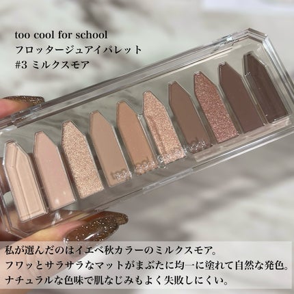 プロタージュアイパレット/too cool for school/アイシャドウパレットを使ったクチコミ(2枚目)
