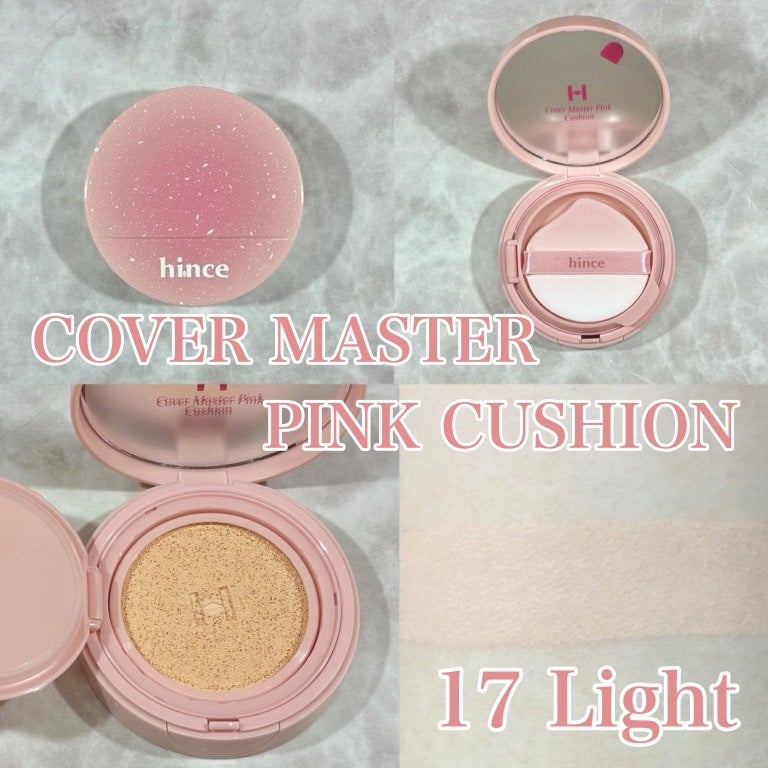 カバーマスターピンククッション/hince/クッションファンデーションを使ったクチコミ(2枚目)