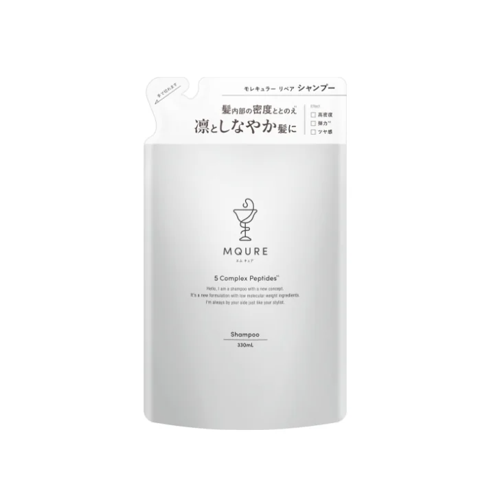 MQURE モレキュラーリペア シャンプー/トリートメント シャンプー詰替 330mL