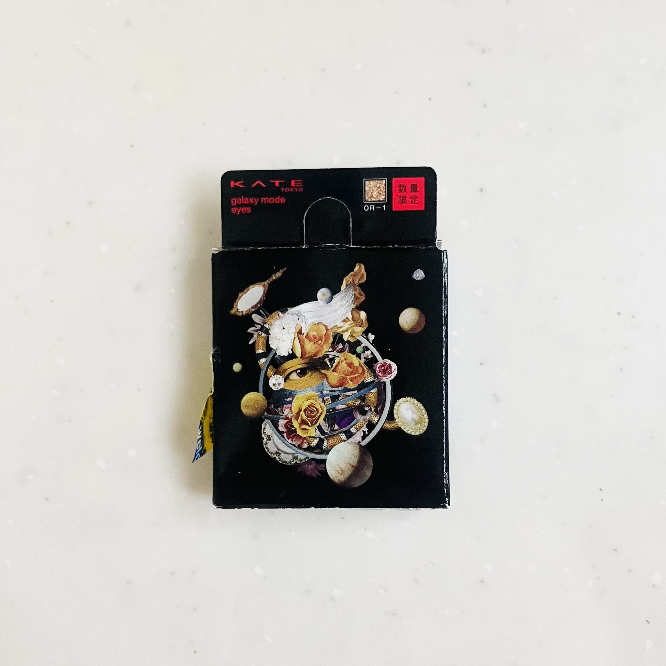 ギャラクシーモードアイズ OR-1 皆既月食/KATE/単色アイシャドウを使ったクチコミ（1枚目）