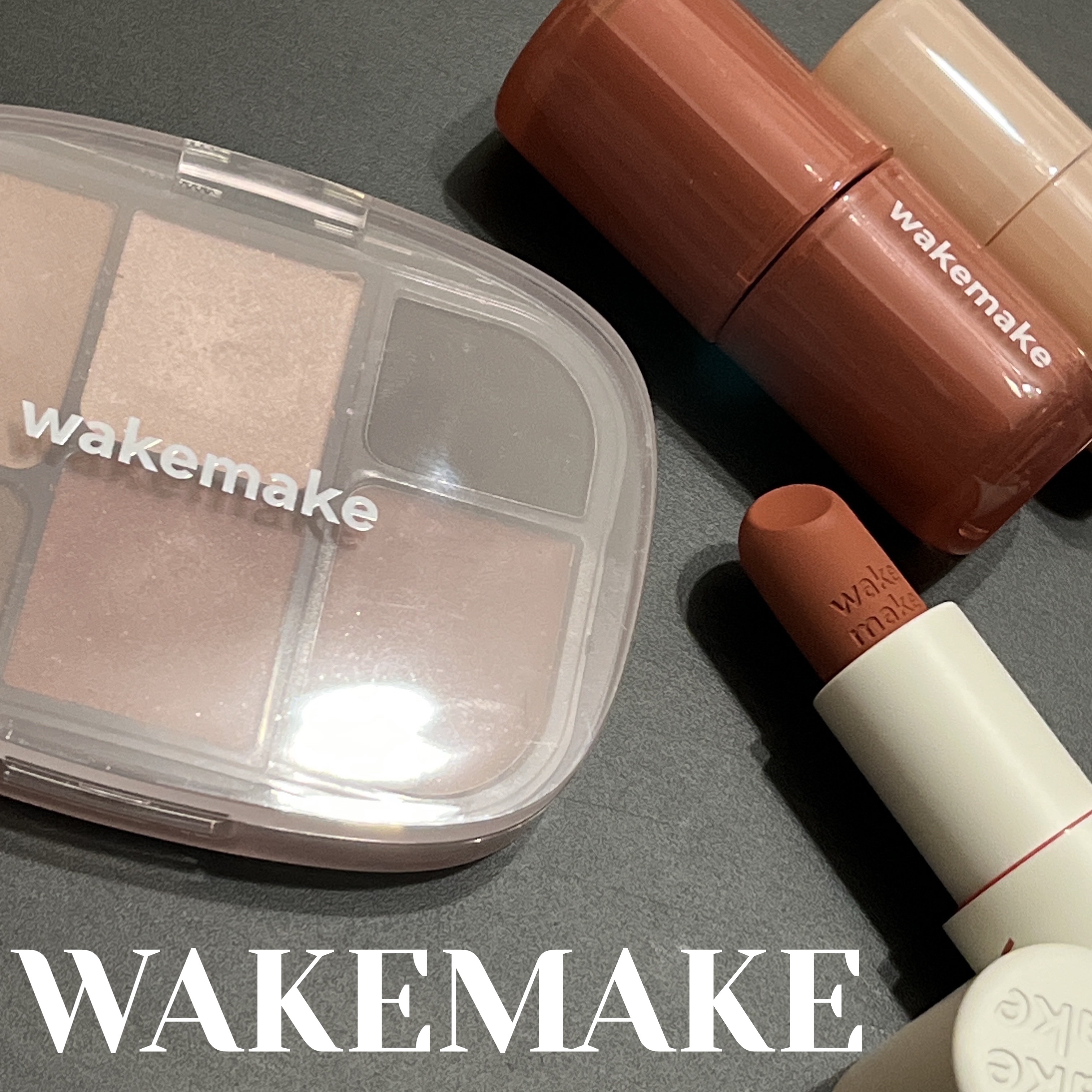 ウォータフルグロウティント/wakemake/リップティントを使ったクチコミ（1枚目）