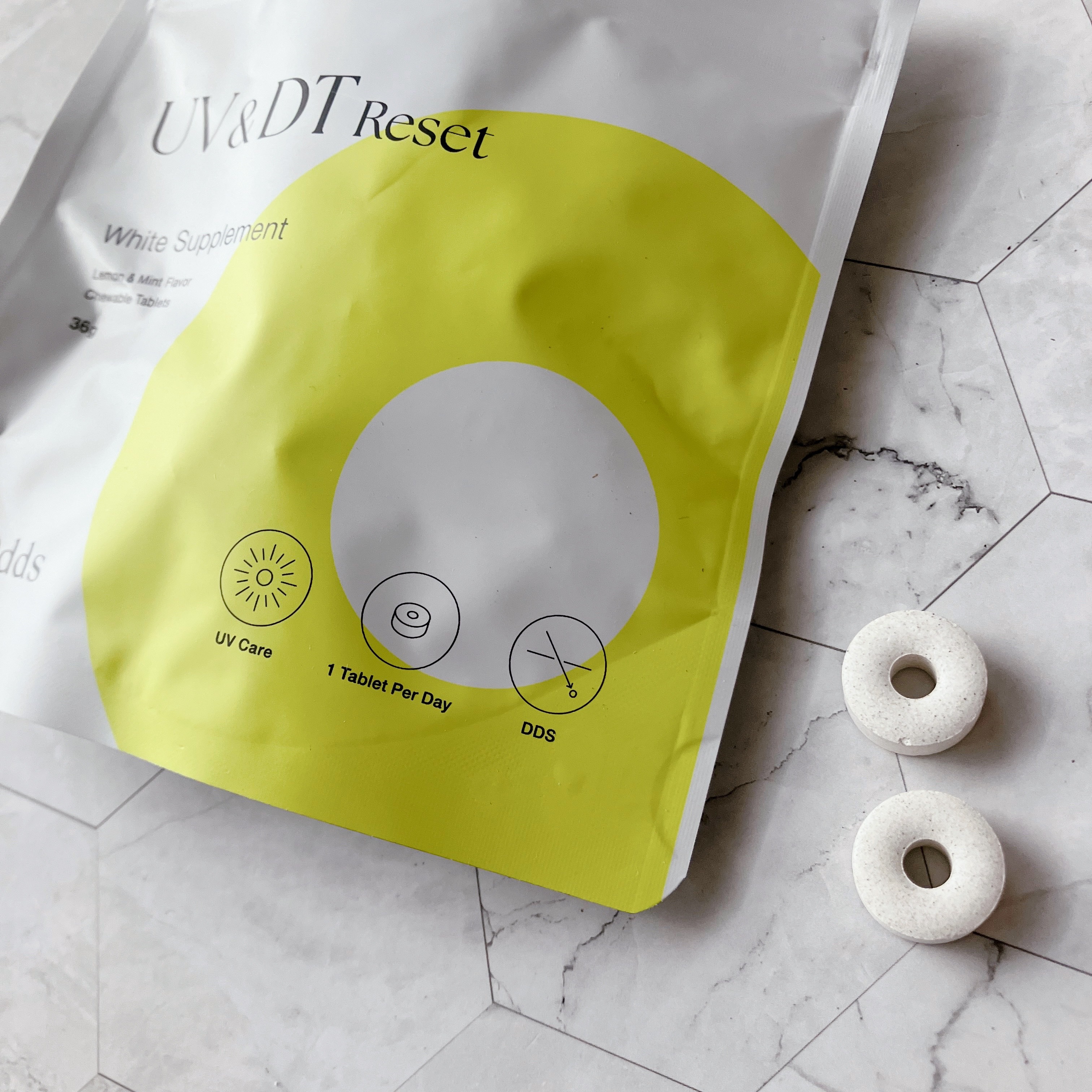 UV＆DTリセット ホワイトサプリメント/ナノエッグ/美容サプリメントを使ったクチコミ（2枚目）