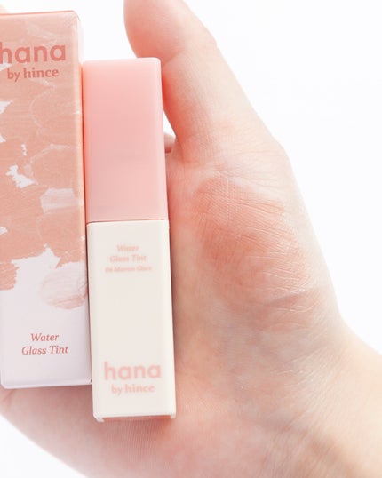 ウォーターグラスティント/hana by hince/口紅を使ったクチコミ(4枚目)
