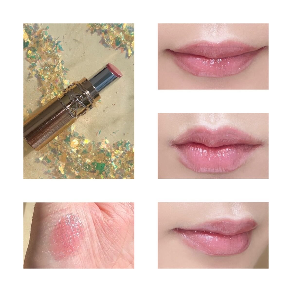 YSL ラブシャイン キャンディグレーズ/YVES SAINT LAURENT BEAUTE/口紅を使ったクチコミ（2枚目）