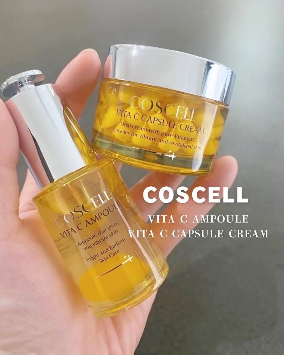 ビタCアンプル/COSCELL/美容液を使ったクチコミ（1枚目）
