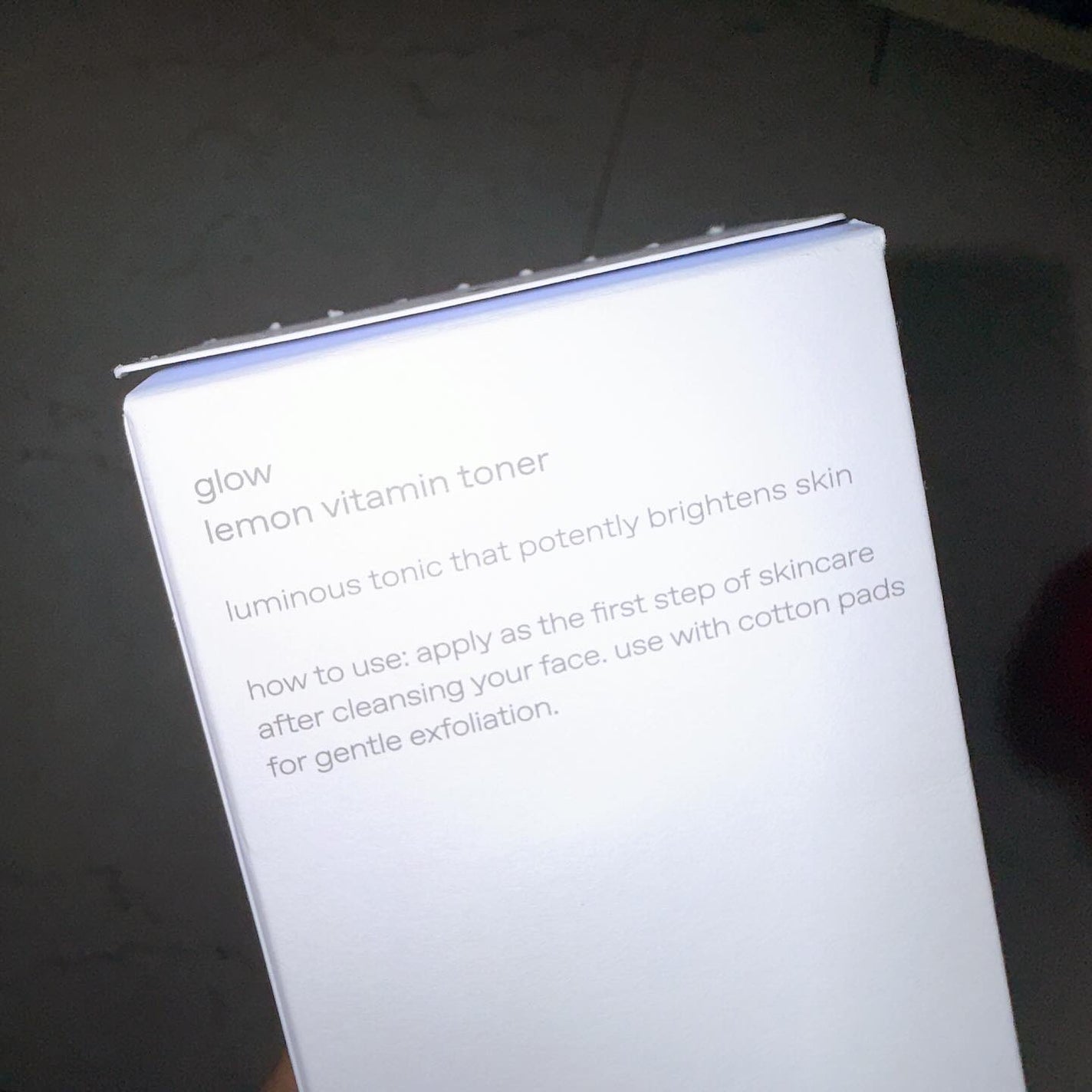 レモンビタミントナー/glow/化粧水を使ったクチコミ(4枚目)
