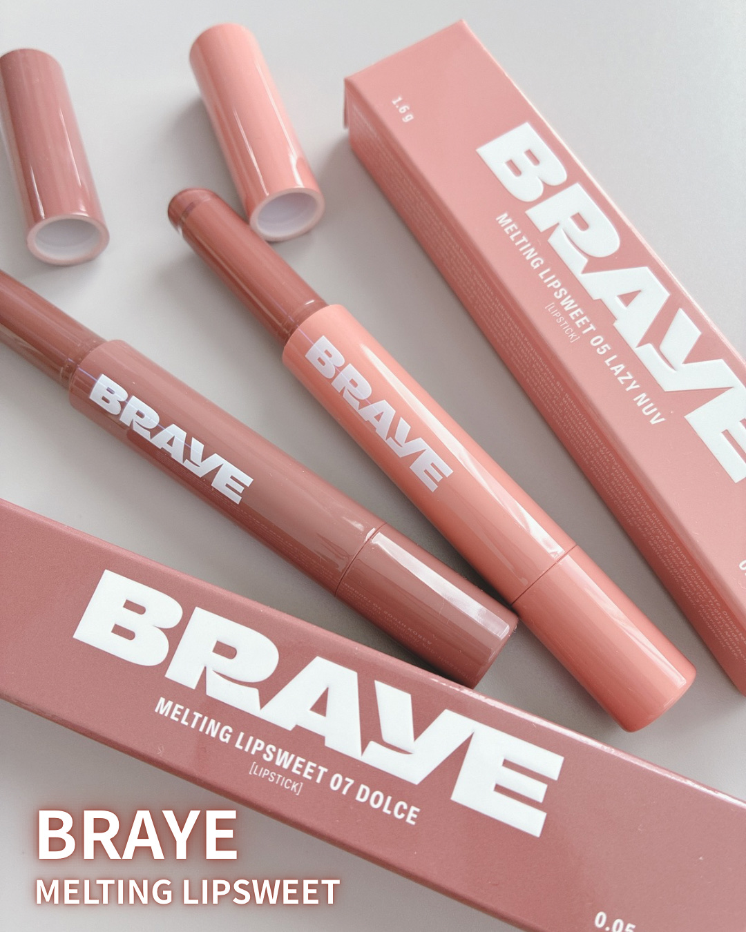 メルティングリップスウィート/BRAYE/口紅を使ったクチコミ（1枚目）