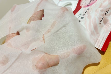 オールインワンシートマスク (モイストスムース)/アクアレーベル/シートマスク・パックを使ったクチコミ(2枚目)