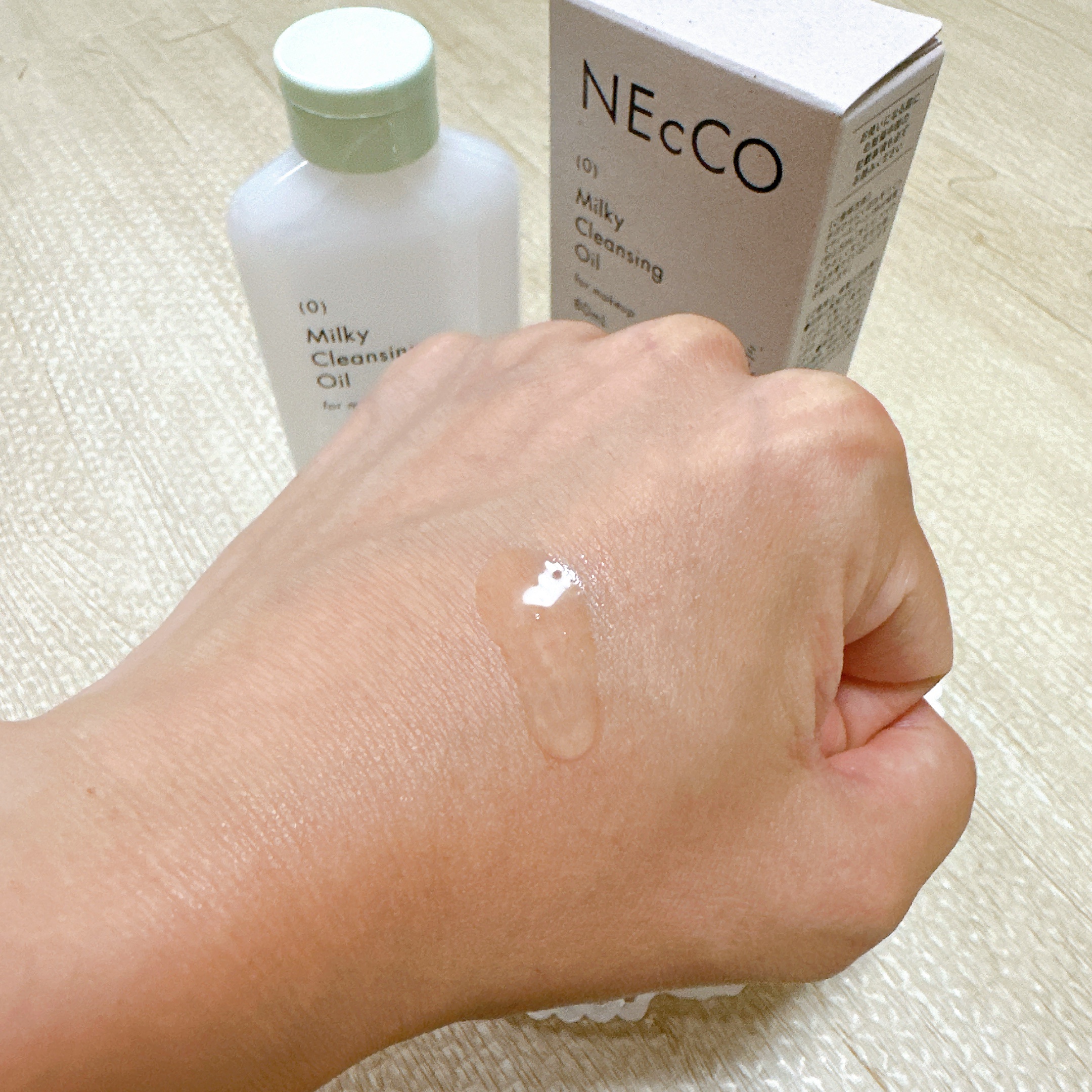 クレンジングミルクオイル/NEcCO/オイルクレンジングを使ったクチコミ（3枚目）