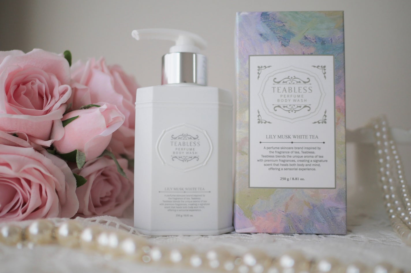 パフュームボディローション リリィムスクホワイトティー/TEABLESS/ボディローションを使ったクチコミ(5枚目)