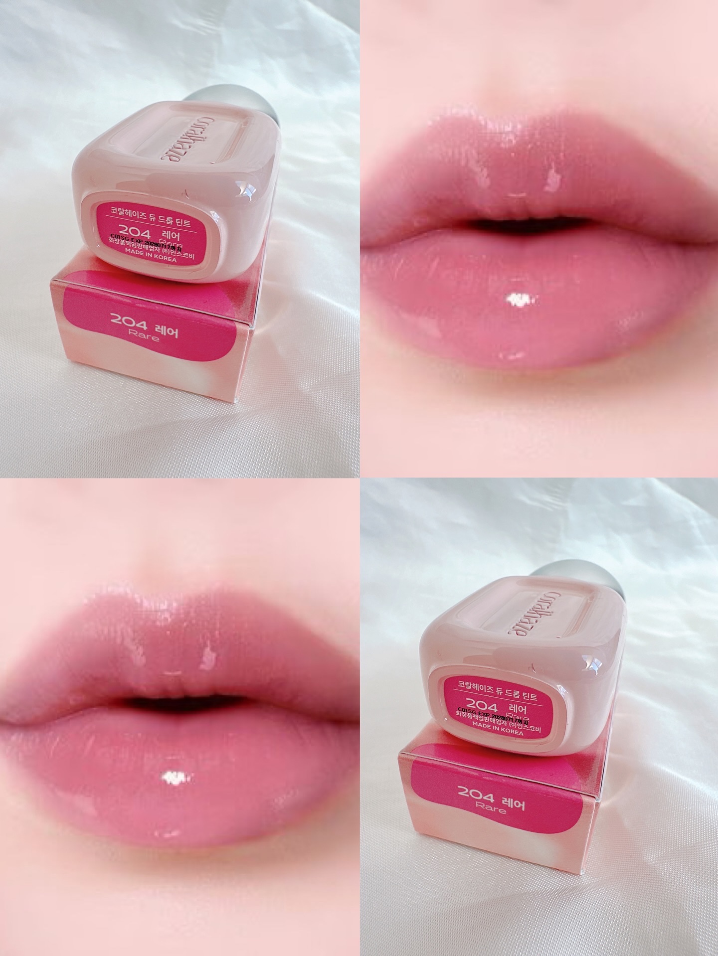 デュー ドロップ ティント/Coralhaze/リップティントを使ったクチコミ（3枚目）