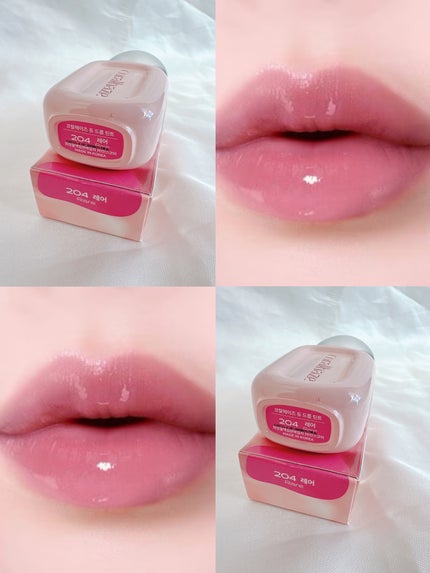 デュー ドロップ ティント/Coralhaze/リップティントを使ったクチコミ(3枚目)