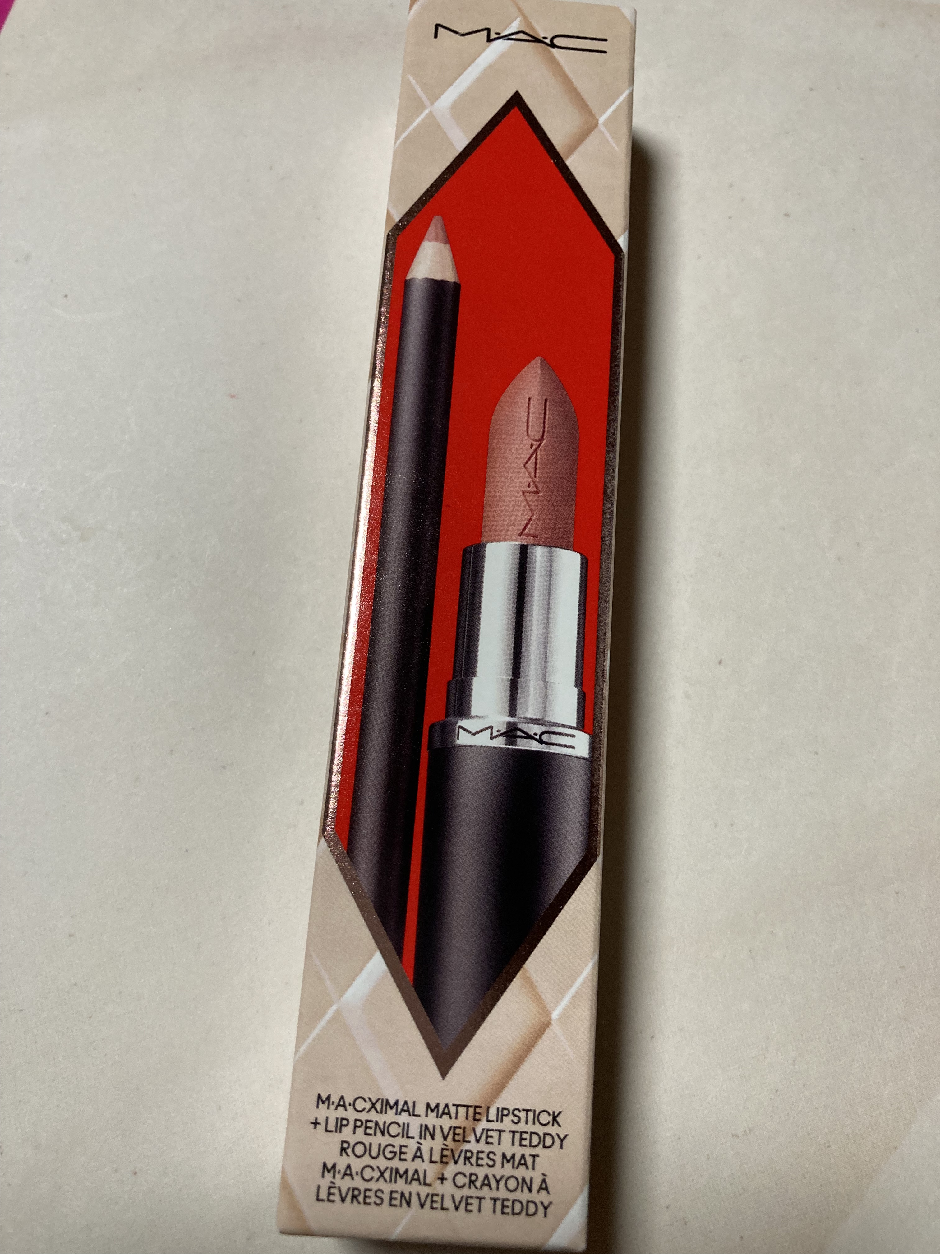 トプシー テディ リップ キット/M・A・C/メイクアップキットを使ったクチコミ（1枚目）