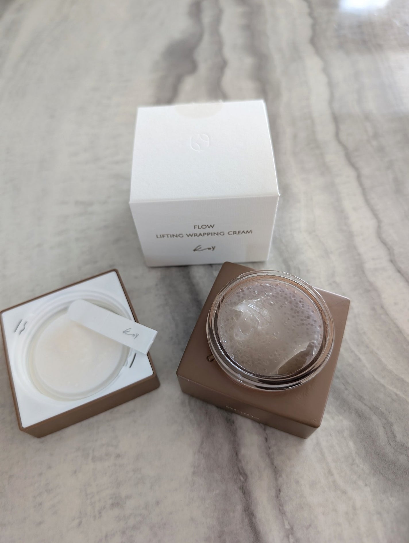 フローリフティングラッピングクリーム/koy/フェイスクリームを使ったクチコミ(1枚目)