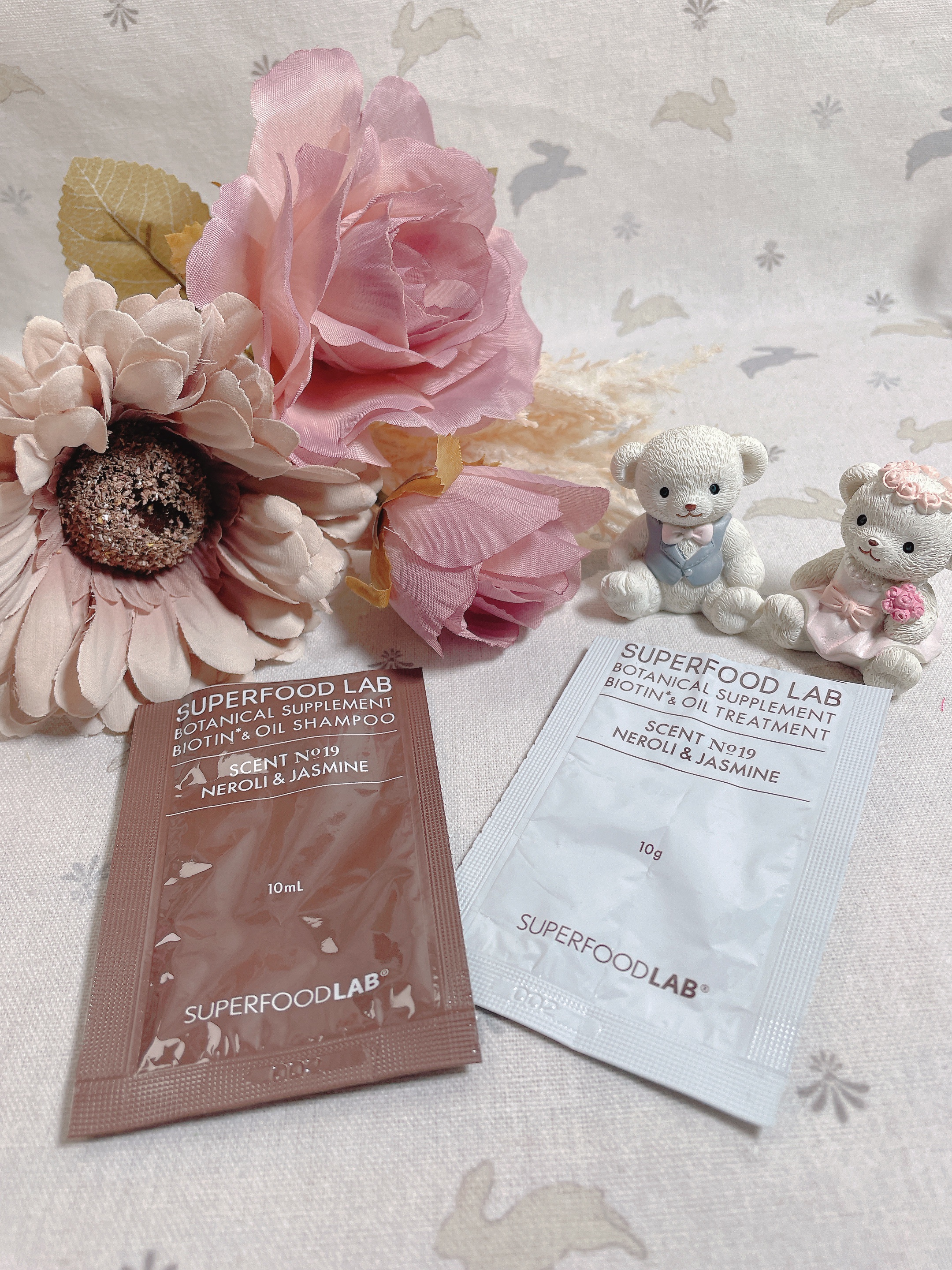 アロマオイルを購入したおまけ💖
このシャンプー＆トリートメントが気に入りました🥰

購入予定リストに入れておこう🤭💕

#SUPERFOODLAB
